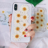 100Pcs Natural Daisy Pressed Flower for Resin Nail Art Jewelry