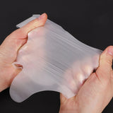 100Pcs Resin CPE Gloves Disposable Strong High Chemical Resistant
