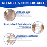 100Pcs Resin CPE Gloves Disposable Strong High Chemical Resistant