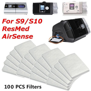 100Pcs S9/S10 CPAP Disposable Replacement AirSense