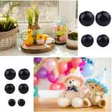100Pcs/Set DIY Doll Eyes 6-12mm Safety Crafts For Doll Toy Animal Eyeball
