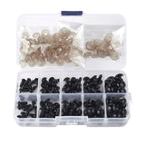 100Pcs/Set DIY Doll Eyes 6-12mm Safety Crafts For Doll Toy Animal Eyeball