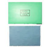 100 Pcs Silver Cleaning Polishing Cloth Package Jewelry Suede Maintenance