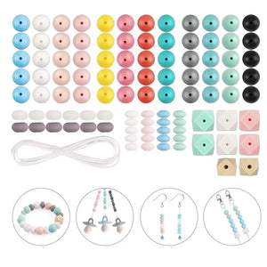100Pcs Spacer Beads Jewelry Making Necklace Crafts DIY