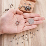 100Pcs Stainless Steel Barb Wire Tube Beads For Jewelry Making