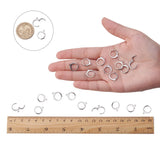 100Pcs Stainless Steel Leverback Earring Clasp Hooks