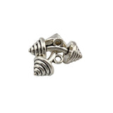 100Pcs Tibetan Silver BARBELL Charm Pendant 21x10mm