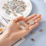 100Pcs Tibetan Style Evil Eye Pendant Lampwork Bead for DIY Bracelet Necklace
