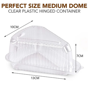100Pcs Triangle Cheesecake Boxes Cake Box Triangle Pie Holders