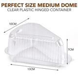 100Pcs Triangle Cheesecake Boxes Cake Box Triangle Pie Holders