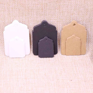 100pcs Wedding Favourate Tag Shinning Paper Tag