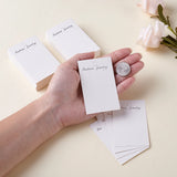 100Pcs Paper Earring Card with Three Holes Jewelry Display Card