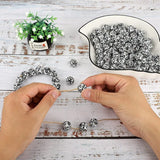 100Pcs Leopard Painted 16Mm Wood Beads Round Loose Wooden Bead