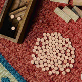 100Pcs Unpainted Round Wood Balls DIY Craft Small Wooden Beads