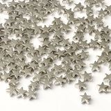 100Pcs 6x3mm Star Silver CCB Spacer Beads DIY Jewelry Making Findings