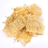 100Pcs Organza Drawstring Gift Bag Jewelry Pouches Storage Bags