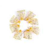 100Pcs Organza Drawstring Gift Bag Jewelry Pouches Storage Bags