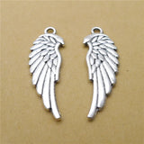 100Pcs/lot Eagle Wing Charms for Jewelry