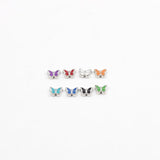 100 Pcs Butterfly Charm Bee Floating Charms for Floating Locket