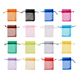 100Pcs Organza Bag Jewelry Drawstring Display Pouches