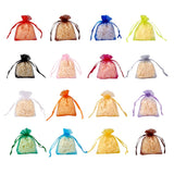 100Pcs Organza Bag Jewelry Drawstring Display Pouches