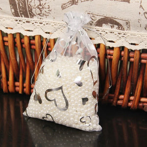 100Pcs Organza Bag Jewelry Packing&Display 7x9cm Wedding Party Gift Pouches