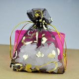 100Pcs Organza Bag Jewelry Packing&Display 7x9cm Wedding Party Gift Pouches