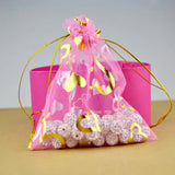 100Pcs Organza Bag Jewelry Packing&Display 7x9cm Wedding Party Gift Pouches