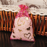 100Pcs Organza Bag Jewelry Packing&Display 7x9cm Wedding Party Gift Pouches