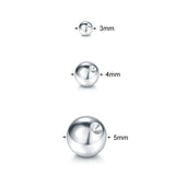 100Pcs Steel Replacement Ball Nose Septum Ring Captive Bead Ring BCR