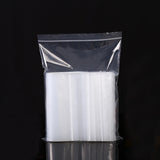 100Pcs Transparent Plastic Jewelry Zip Lock Pouches Wedding Gift Bags