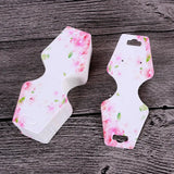100Pcs Paper Jewelry Earrings Cards 4.5x10.8cm Display Packaging Tags