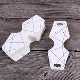 100Pcs Paper Jewelry Earrings Cards 4.5x10.8cm Display Packaging Tags