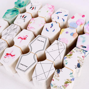 100Pcs Paper Jewelry Earrings Cards 4.5x10.8cm Display Packaging Tags