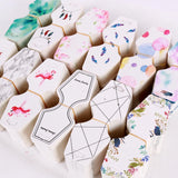 100Pcs Paper Jewelry Earrings Cards 4.5x10.8cm Display Packaging Tags
