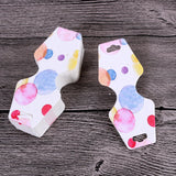 100Pcs Paper Jewelry Earrings Cards 4.5x10.8cm Display Packaging Tags