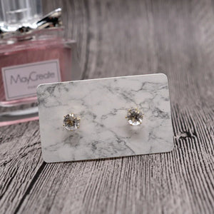100Pcs Marbling Jewelry Earrings Card Necklace Headwear Display Packaging Cards