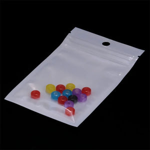 100Pcs 8x13cm Self Sealing ZipLock Bags Clear Packaging Ziplock Bag