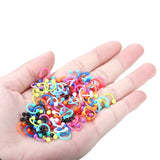 100Pcs Acrylic Circular Horseshoe Nose Ring Nipple Hoop Lip Piercing Jewelry