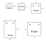 100Pcs Custom Logo Jewelry Packing Thank You Cards Display Stand