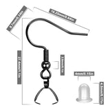 100Pcs French Earring Hooks for Jewelry Making