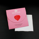 100 Silver Polishing Cloth for Gold, Rose Platinum, K 925 Sterling Silver