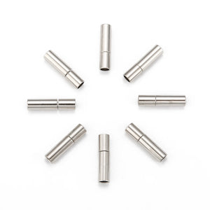 Brass Bayonet Clasps Leather Ending Findings 3-10mm DIY Jewelry