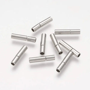 Brass Bayonet Clasps Leather Ending Findings 3-10mm DIY Jewelry