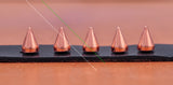 Biker Rose Metal Leathercraft Fasteners Spots Cone Rivet Stud