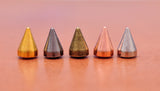 Biker Rose Metal Leathercraft Fasteners Spots Cone Rivet Stud