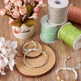 1mm Waxed Cotton Cord Thread for Jewelry Making DIY Bracelet Necklace