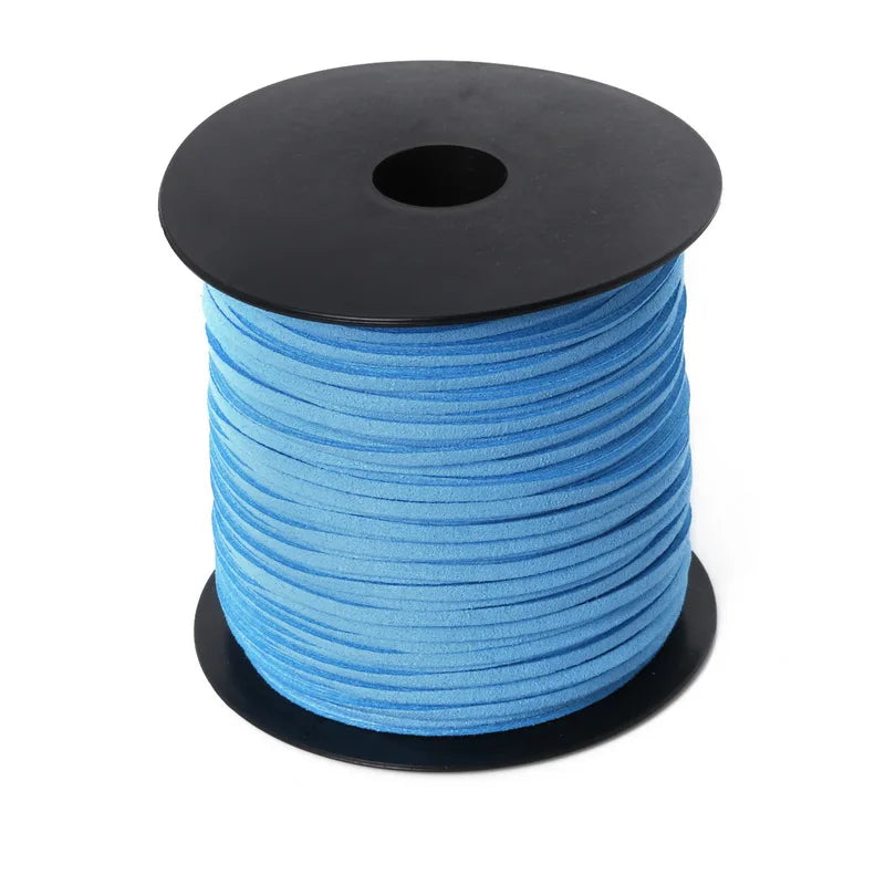 100Yd Faux Suede Cord Leather Lace 3mm for Jewelry Making Findings
