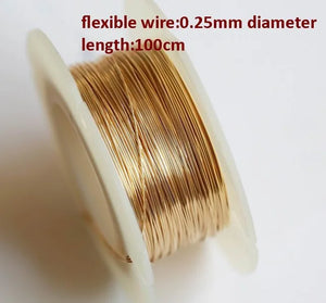100cm Wire Beading Jewelry Making DIY Accessories