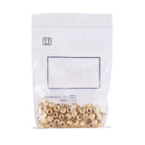 100pcs Brass Round Beads 3mm 4mm 5mm 6mm for Jewelry Making